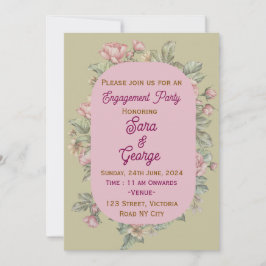 Convites para noivados