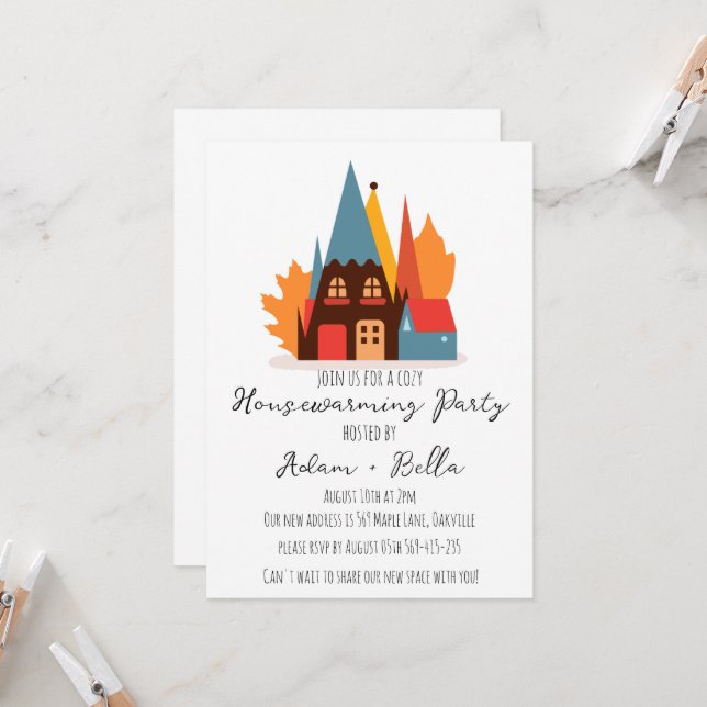 convites para o lar no outono (Frente/Verso In Situ)