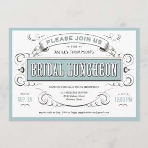 Convites para o Lunchedo da Noiva