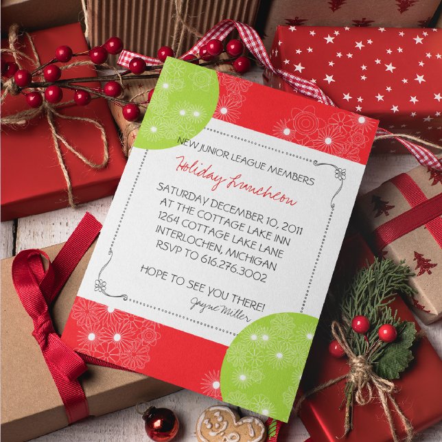 Convites para o Luncheon de Novos Membros (Criador carregado)