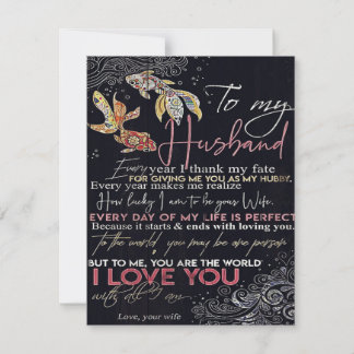 Convites Para o meu Design do marido, novo presente para ca