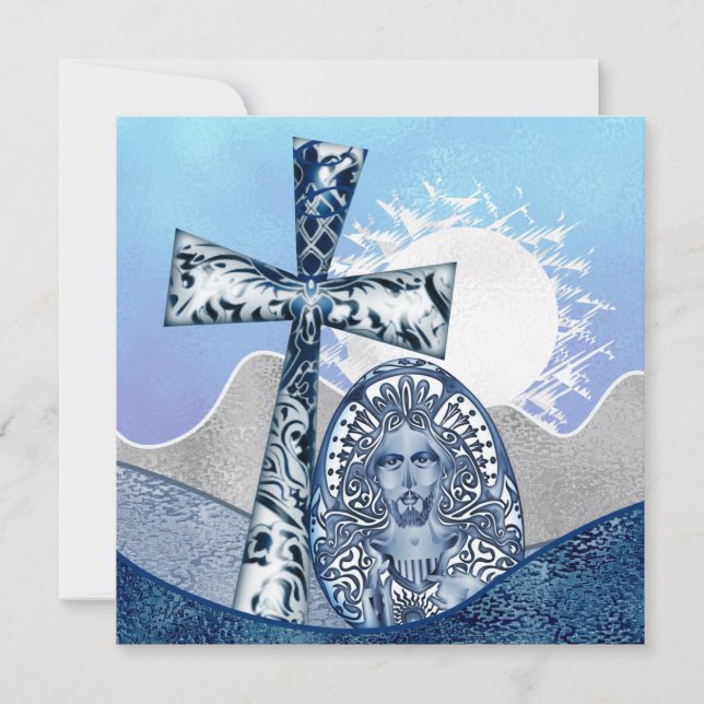 Convites para Páscoas Religiosas (Frente)