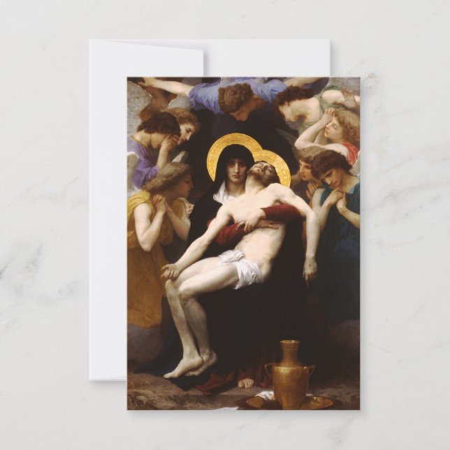 Convites para Pieta Bouguereau (Frente)