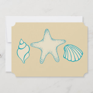Convites para Praia da Seashell