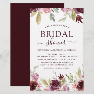 Convites para Primavera de Borgonha do Chá de pan