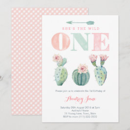 Convites para primeiros aniversarios, Deserto