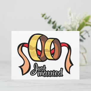 Convites para recens casados