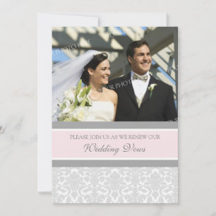 Convites para renovação de votos de casamento de