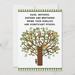 Convites para Reunião Familiar Engraçada