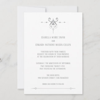 Convites Para sempre, Bella e Edward Wedding