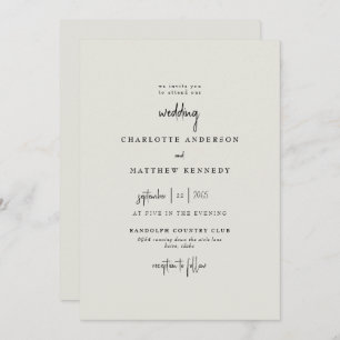 Convites Para sempre, creme sem pais casado