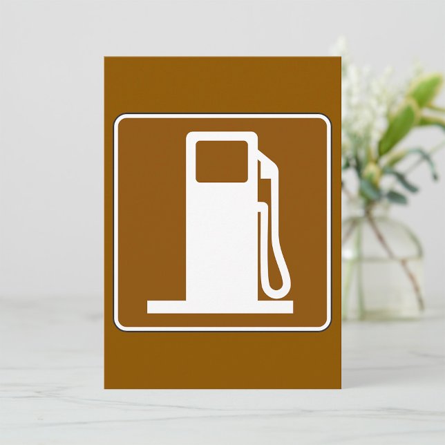 Convites para Sinais de Estrada Petrolífera (Criador carregado)