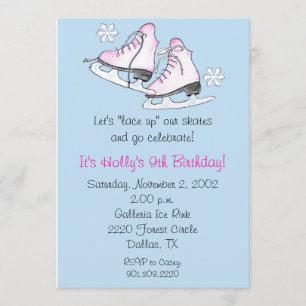 Convites Para Skates De Gelo