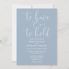 Convites Para Ter E Manter Um Casamento Azul Com Senha