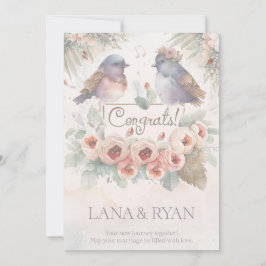 Convites Parabéns a Lana & Ryan!