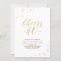 Parabéns pelos 60 | Festa de Aniversário de 60 ano