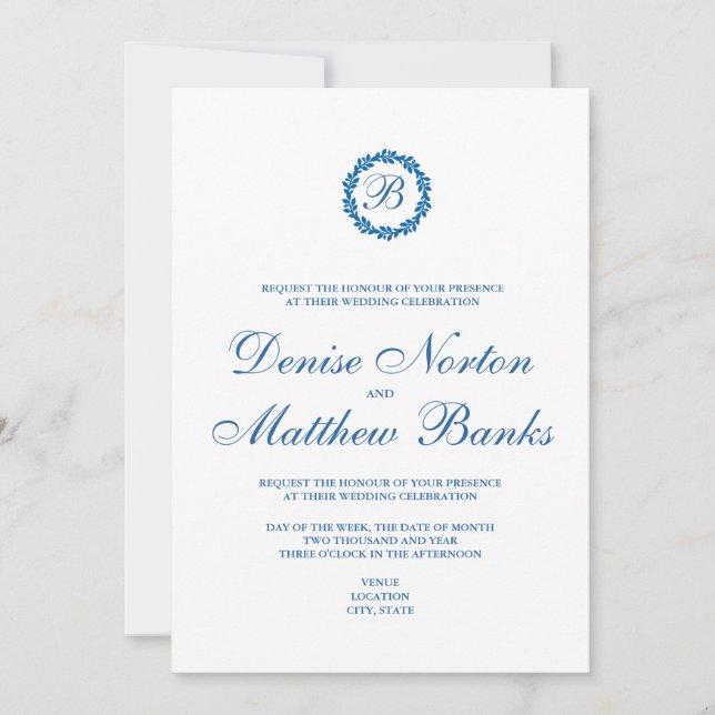 Convites Paracaidista Azul (Frente)