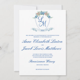 Convites Parada de Casamento Personalizada com Hydrangea