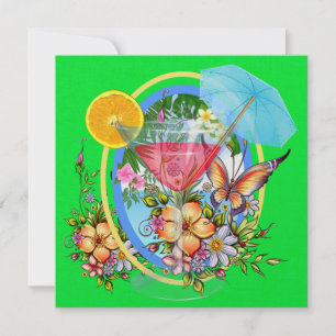 Convites Paradise Beach Cocktail - SRF