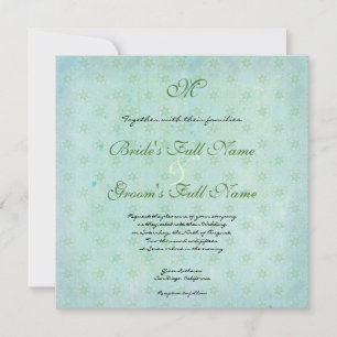 Convites Paradise Love Birds Modern Floral Swirl Damask