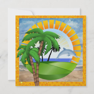 Convites Paradise - Surf - SRF