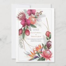 Paraíso Floral Tropical Bodas de Ouro Botânico