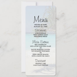 Convites Paraíso Sunny Tropical Beach Ocean