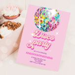 Convites Parceiro de Disco do Groovy Retro 70s - Vamos Disc<br><div class="desc">Disco tematizou o convite para sua celebração perfeita.</div>