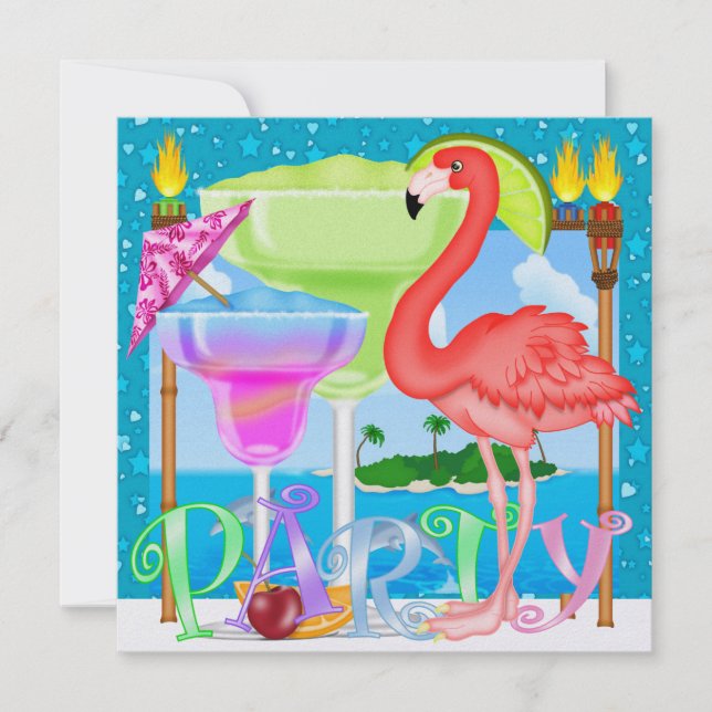 Convites PARIDADE/Luau - SRF (Frente)