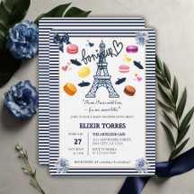 Paris c/ Amor pelo Nosso Chá de fraldas de Bebe Do