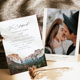 Convites Parque Nacional da Aquarela Yosemite Que Elogiamos