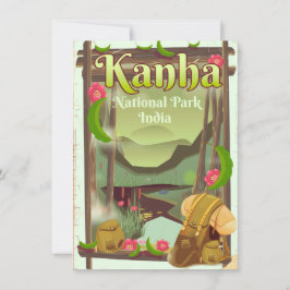 Convites Parque Nacional de Kanha Índia