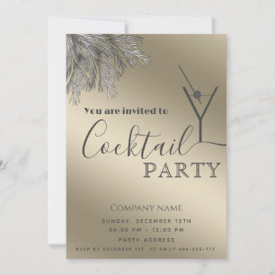 Convites Parquinho de galinha minimalista no Natal