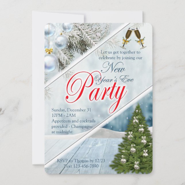 Convites Parte anos novos (Frente)