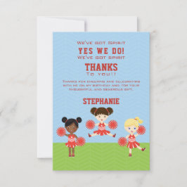 Convites Parte cheerleader