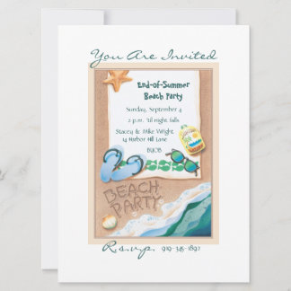 Convites Parte de praia ©