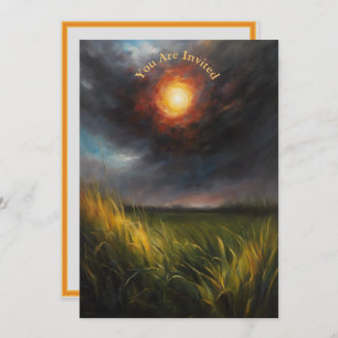 Convites Parte de Visualização do Eclipse Solar Totalmente