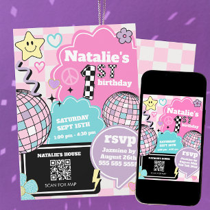 Convites Parte do primeiro aniversario do Disco do Groovy R