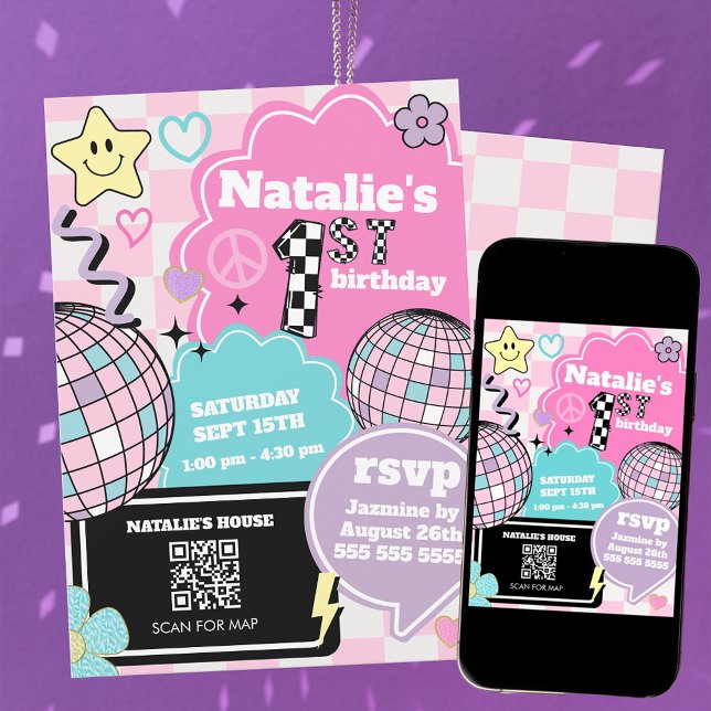 Convites Parte do primeiro aniversario do Disco do Groovy R (Criador carregado)