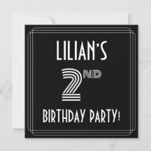 Parte segundo aniversário: Estilo de Deco de Arte 