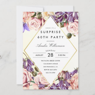Convites Parte Surpresa | Lindos Bluebeldes e Rosas