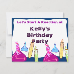 Convites Partido ajustado da química