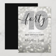 Partido aniversário de 40 anos de Prata Moderna El