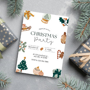 Convites Partido Anunciante Jingle e Mingle xmas