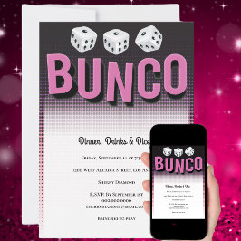 Convites Partido Bunco Dice