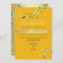 Convites Partido Casamento Cocktail