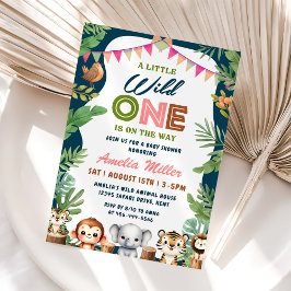 Convites Partido Chá de fraldas Selgle Safari