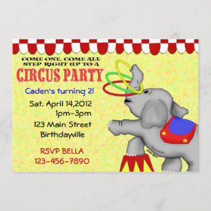 Convites Partido Circus