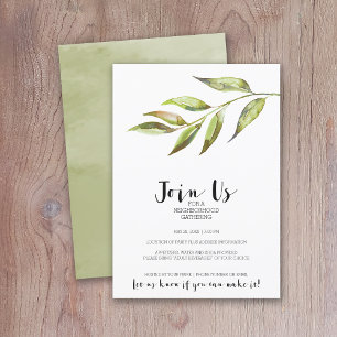 Convites Partido Cocktail da vizinhança da Moderna Watercol