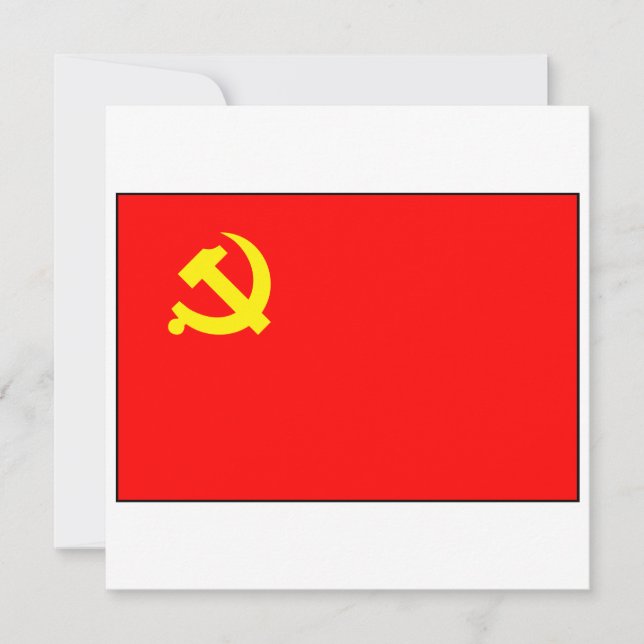 Convites Partido Comunista Chinês (Frente)